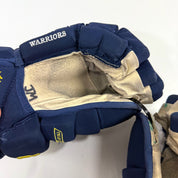Used Navy and Yellow Bauer Pro Series Gloves | 14" | B575 - Top Flight Hockey