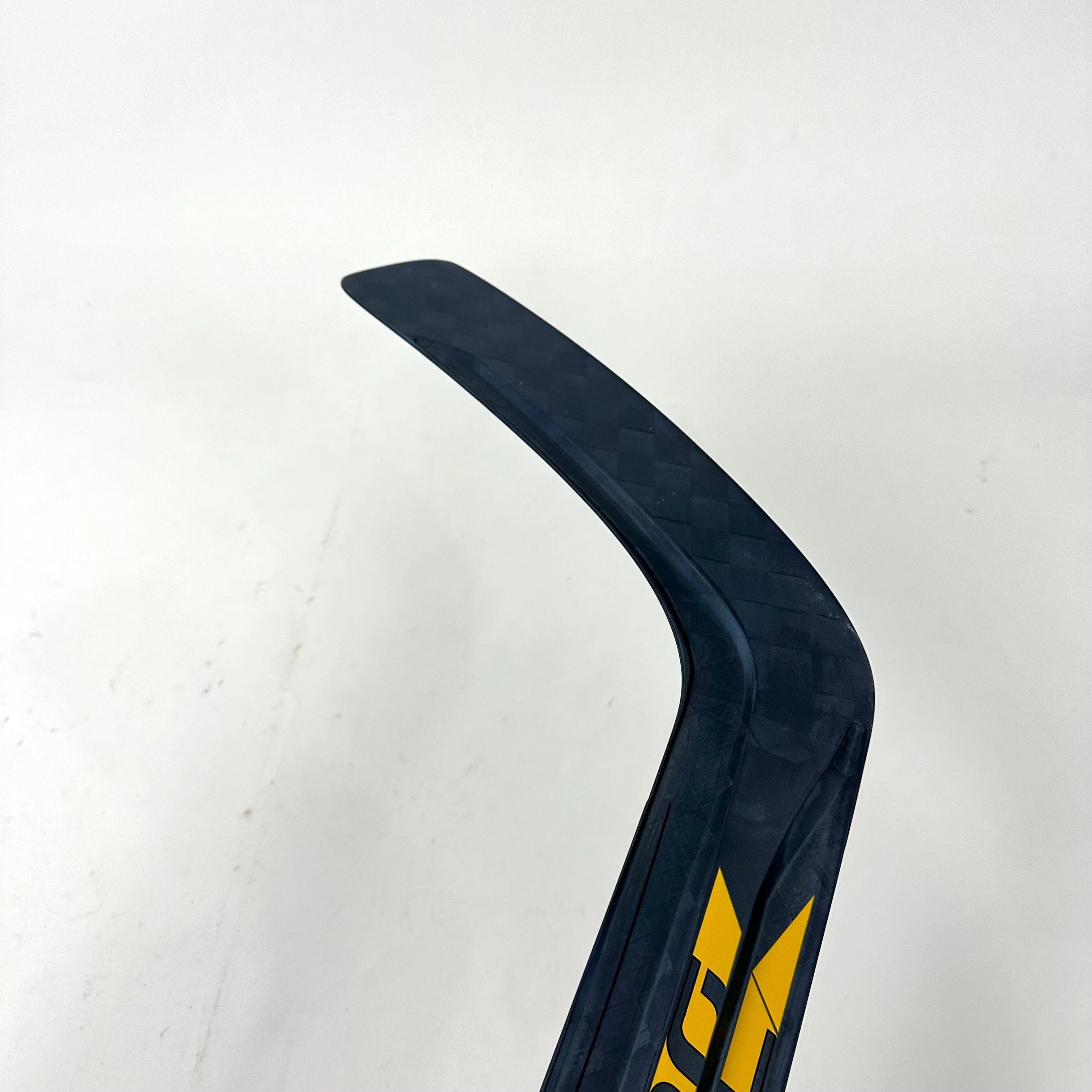 Brand New Full Right Blue and Yellow Bauer Supreme Mach Goalie Stick | P34 Curve 25" Paddle | G252