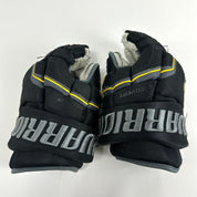 Used Black and Gold Warrior Covert QRE Pro Gloves | 14" | K373