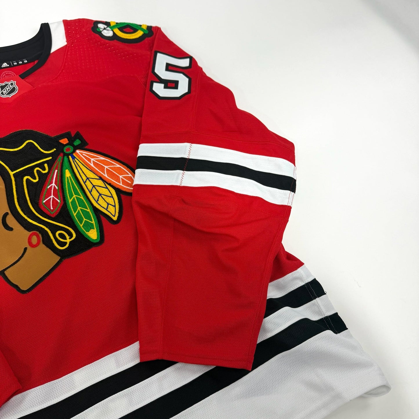 Kale Howarth #45 Home Chicago Blackhawks Team Issued Jersey 2022-2023 | 25598