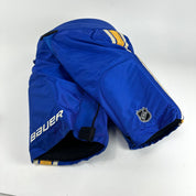 New Bauer Custom Pro Pants | Blues Heritage | L+2" | Tage Thompson | L530 - Top Flight Hockey