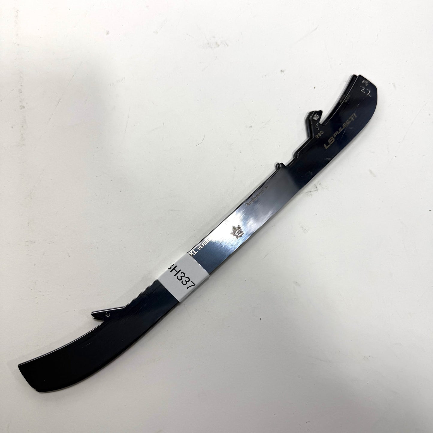 Used Bauer LS Pulse Ti Steel | 280mm XL Version | Toronto Maple Leafs Joey Anderson #22 | BH337 - Top Flight Hockey