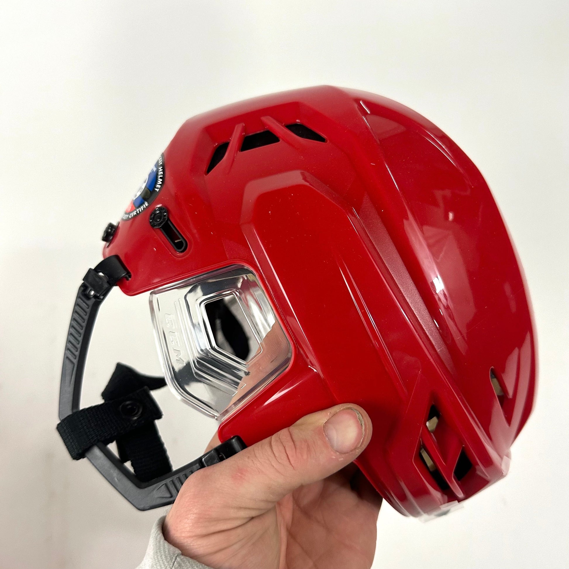 Brand New Resistance 110 Helmet In Box - Red - Small - #CCM369 - Top Flight Hockey