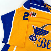 Used Gold and Royal St. Louis Junior Blues Jersey | Size 54 | K322