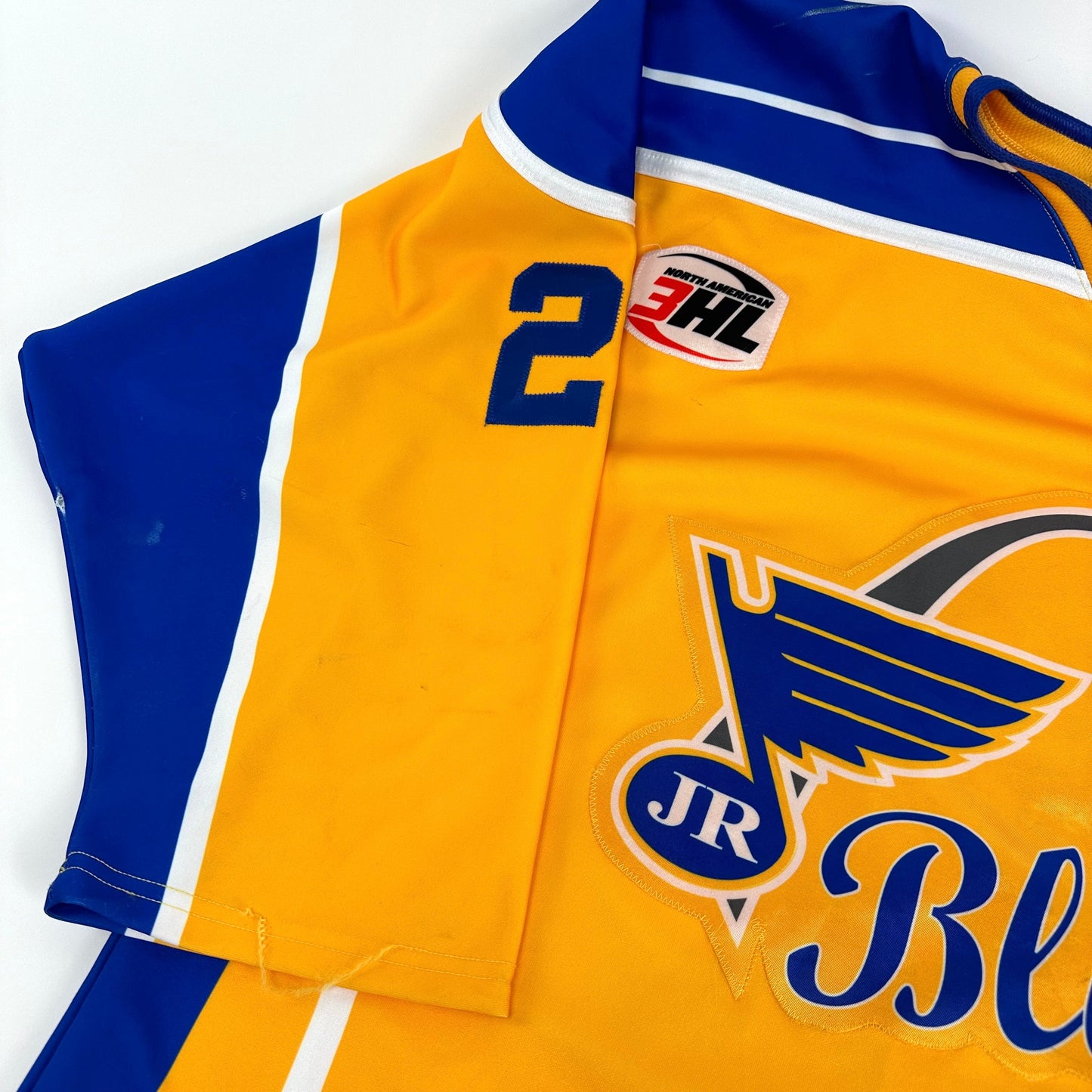 Used Gold and Royal St. Louis Junior Blues Jersey | Size 54 | K322 - Top Flight Hockey