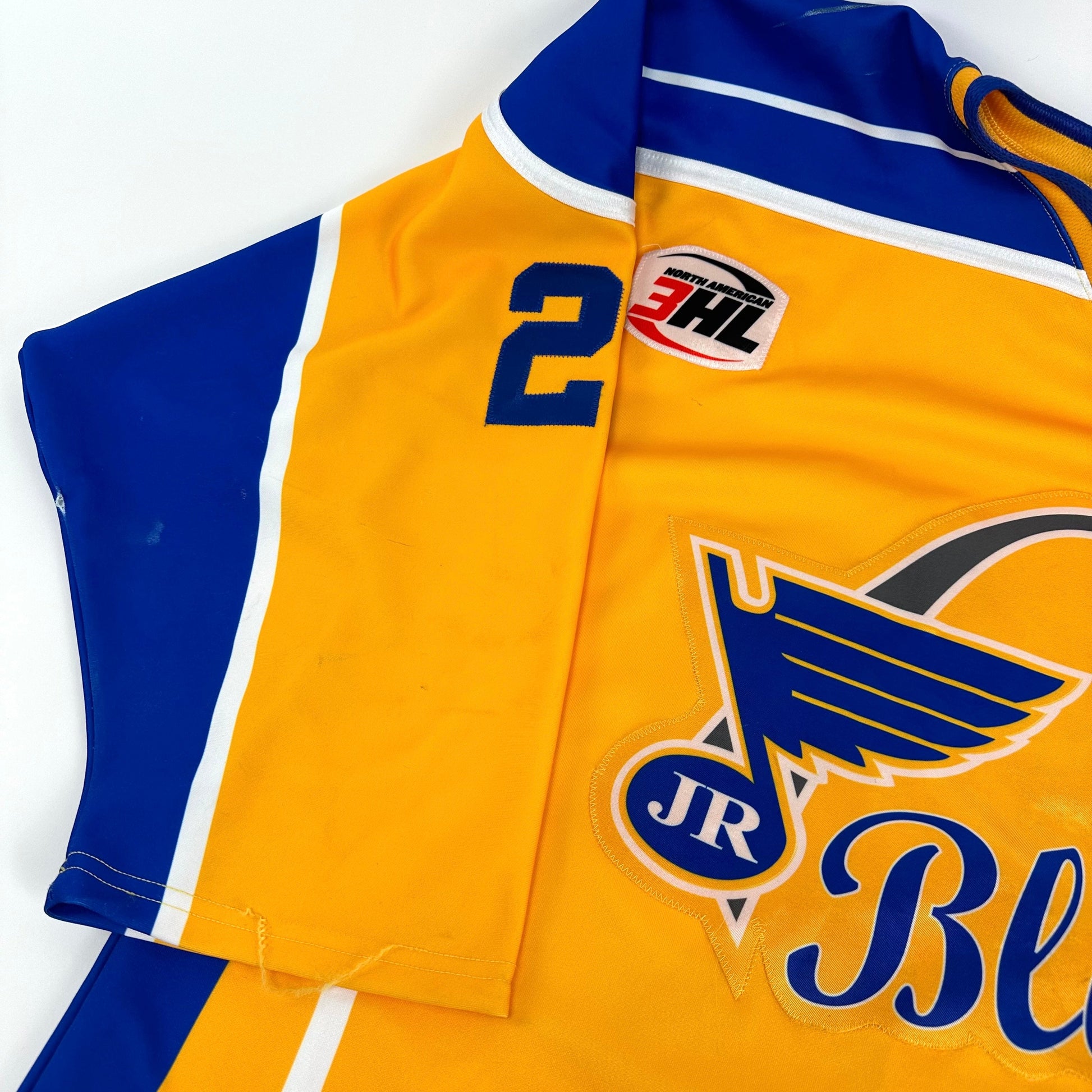 Used Gold and Royal St. Louis Junior Blues Jersey | Size 54 | K322 - Top Flight Hockey