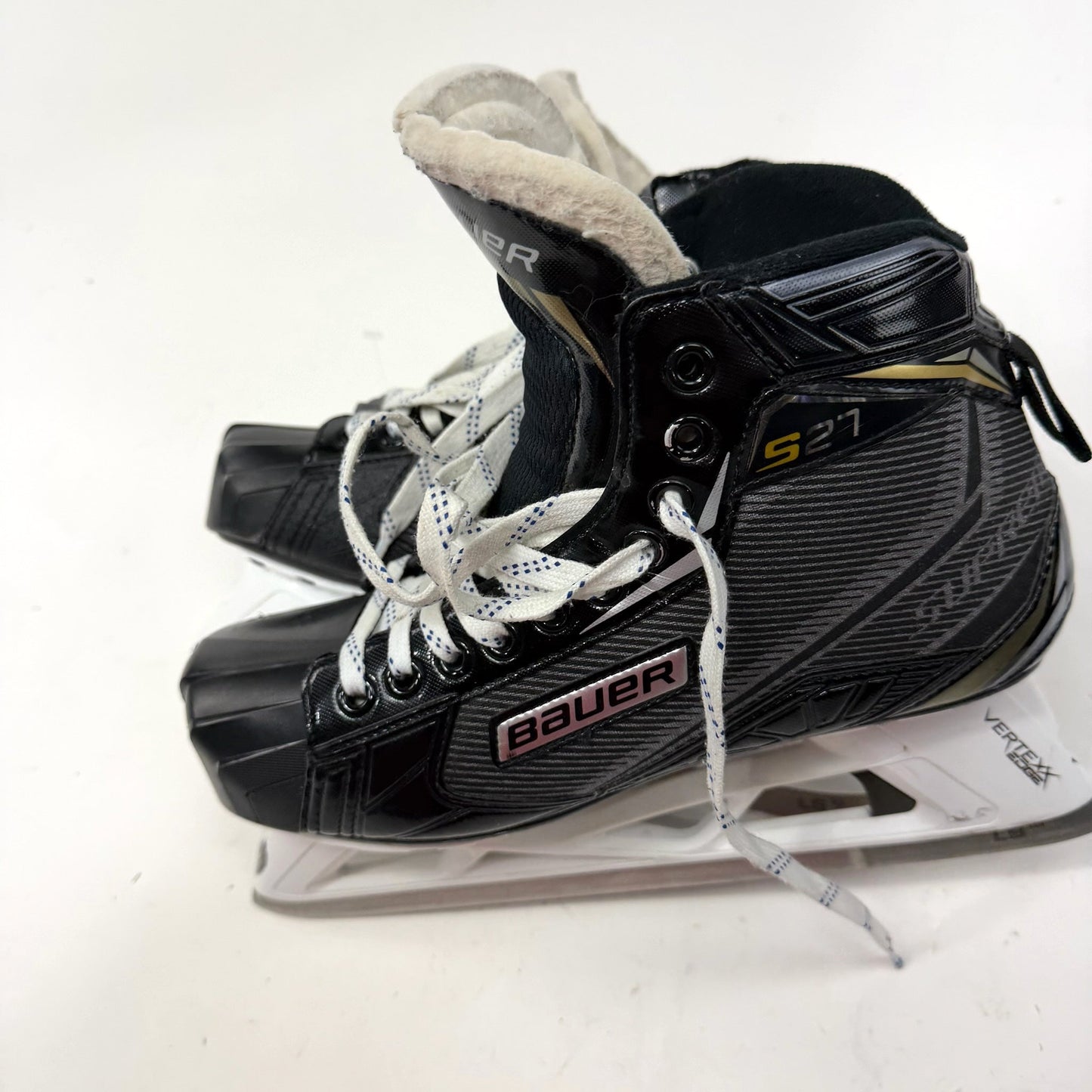 Used Bauer Supreme S27 Goalie Skates | Size 8 D | AB682