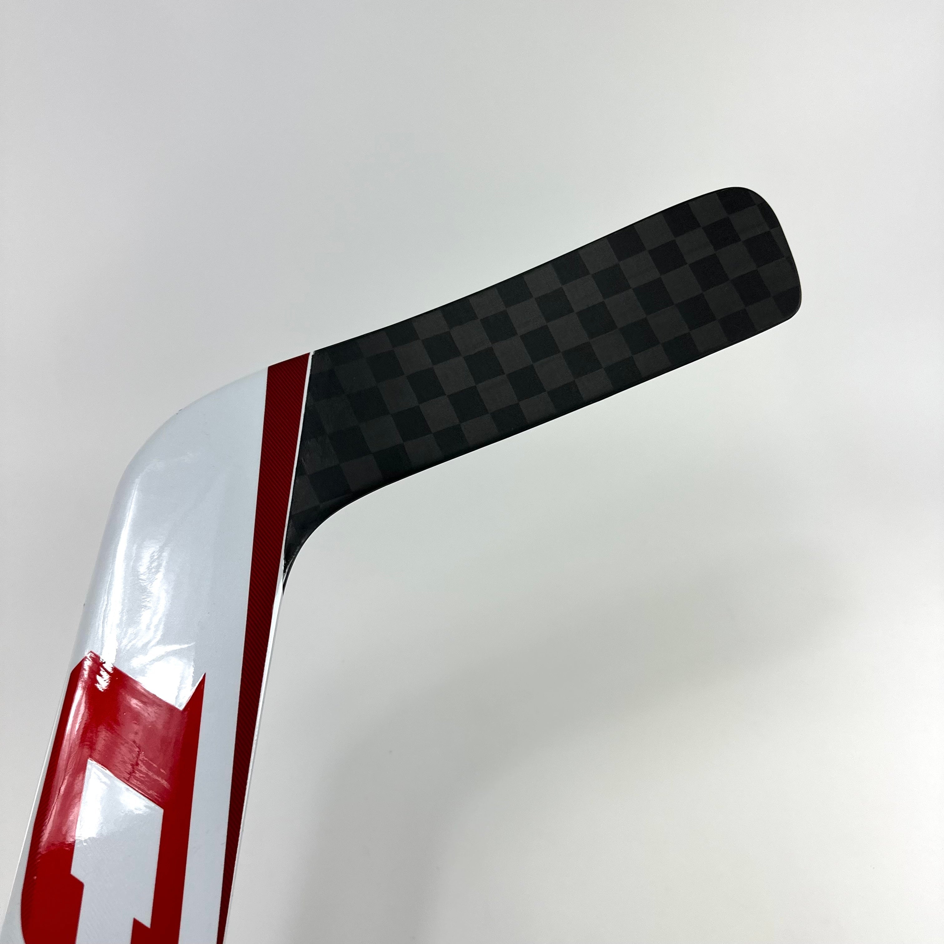 New Full Right CCM EFlex 5 Pro Lite Goalie Stick | Red | 24" Paddle | P4 Curve | Checheleb | M510