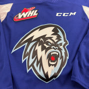 Brand New Size 54 Royal Blue Winnipeg Ice CCM Quickite Practice Jersey - MIC Made in Canada