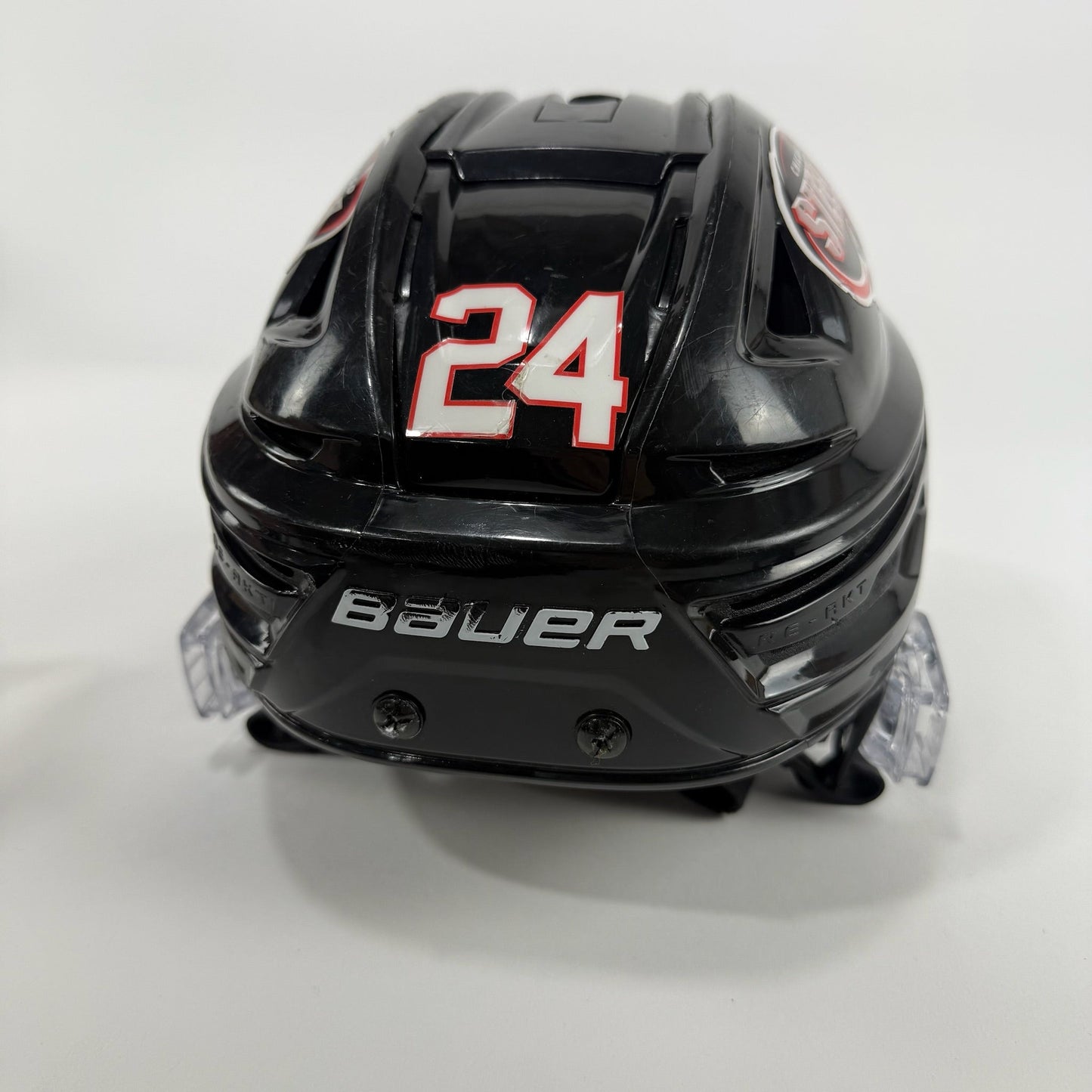 Used Black Chicago Steel Bauer Re-akt 150 Pro VN Helmet | SR S | R595