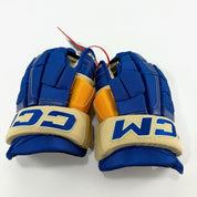 New STL Blues Heritage CCM HGCL Pro Gloves | 15" | Joshua | D123 - Top Flight Hockey
