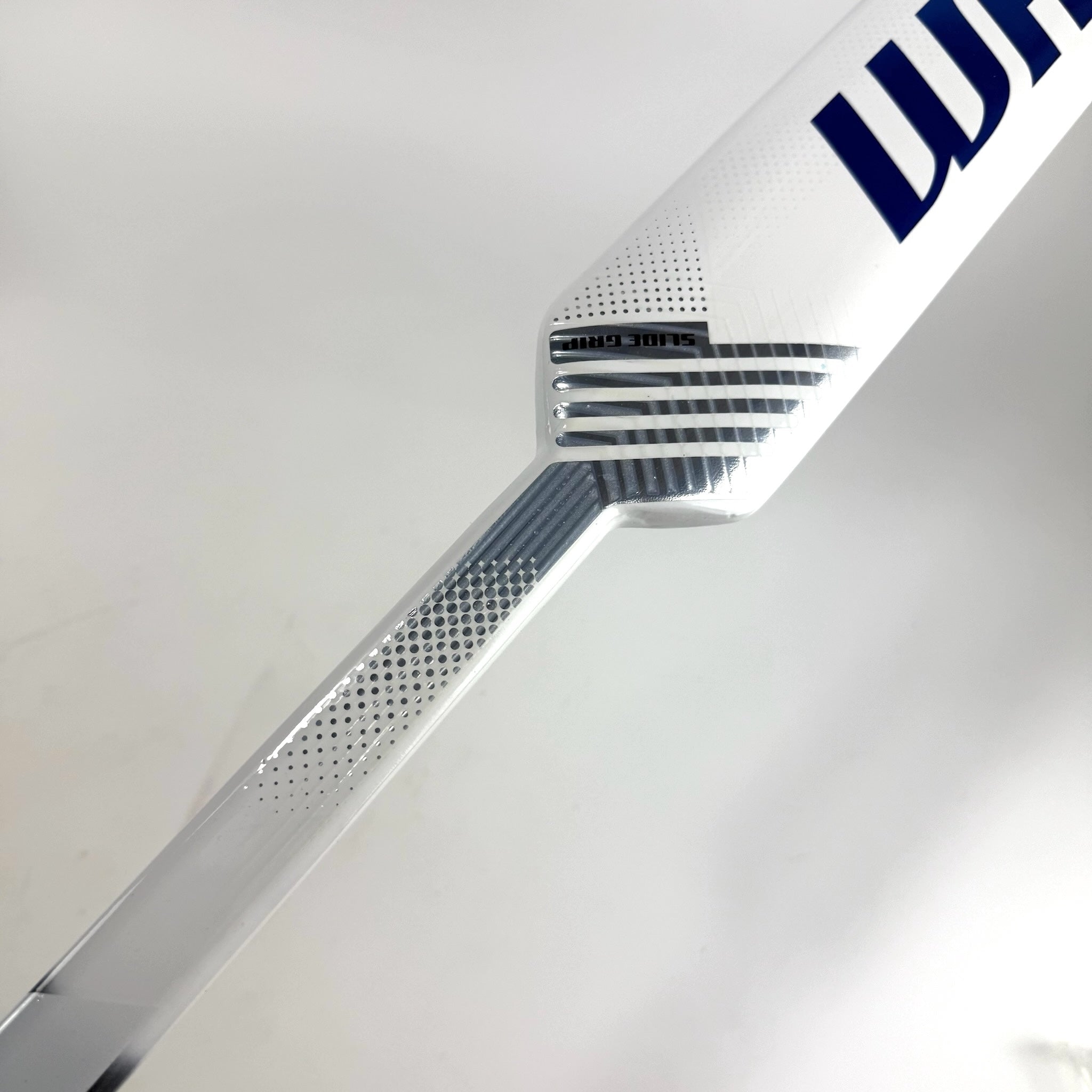 New Blue/Yellow Warrior Ritual V2 Pro + Goalie Stick | 24" Paddle Heel Curve | Binnington | R299 - Top Flight Hockey