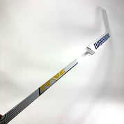 New Blue/Yellow Warrior Ritual V2 Pro + Goalie Stick | 24" Paddle Heel Curve | Binnington | R299 - Top Flight Hockey