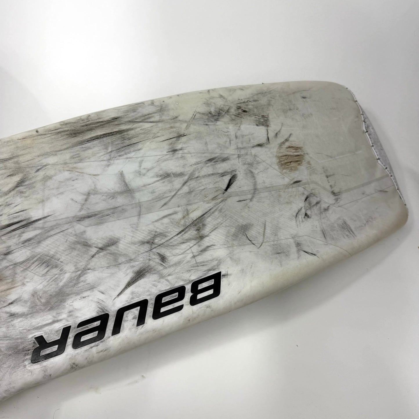 Used White Bauer Supreme Shadow Goalie Pads | Large 35+1"
