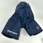 Used Navy Bauer Vapor Pro Pants | Senior Medium +1" | Vrana | L589 - Top Flight Hockey