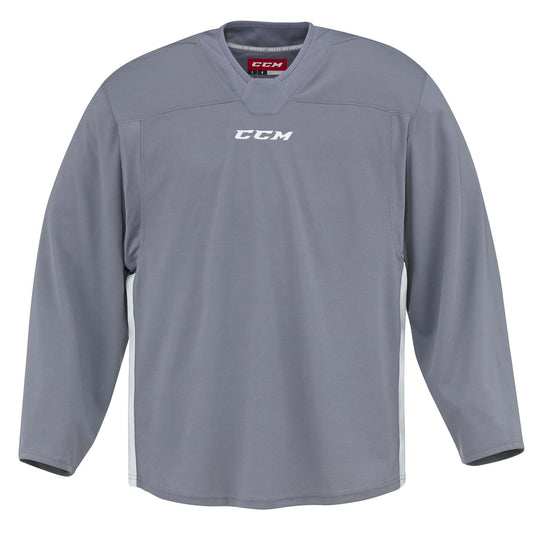 New CCM 6000 Series Quicklite Practice Jersey Mystic Grey | Senior M | #888600657882