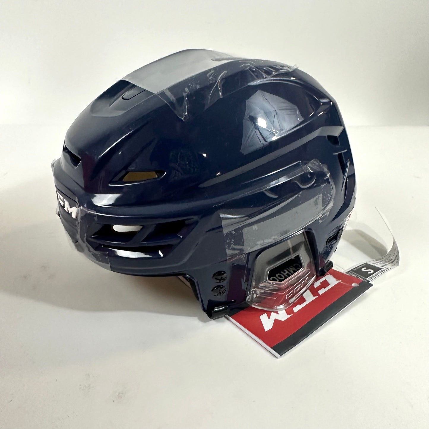Brand New Navy CCM Tacks 110 Helmet - Small - #Q248 - Top Flight Hockey