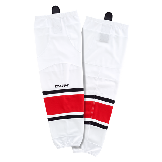 Brand New - Carolina Hurricanes Away CCM Quicklite 8000 Hockey Socks - Junior - Top Flight Hockey