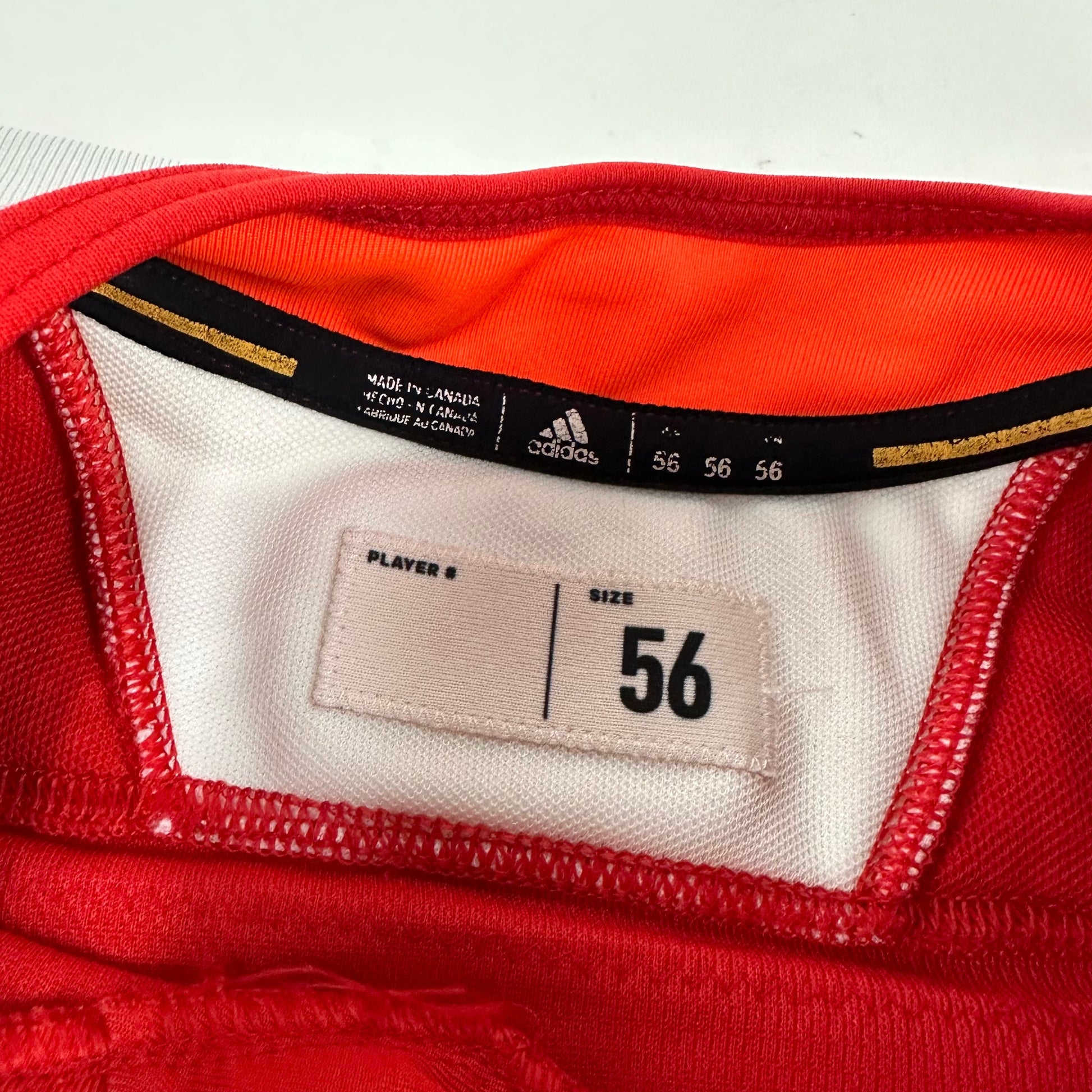 GAGNIER #74 - Red Chicago Blackhawks Practice Jersey - Adidas MIC Size 56 - Top Flight Hockey