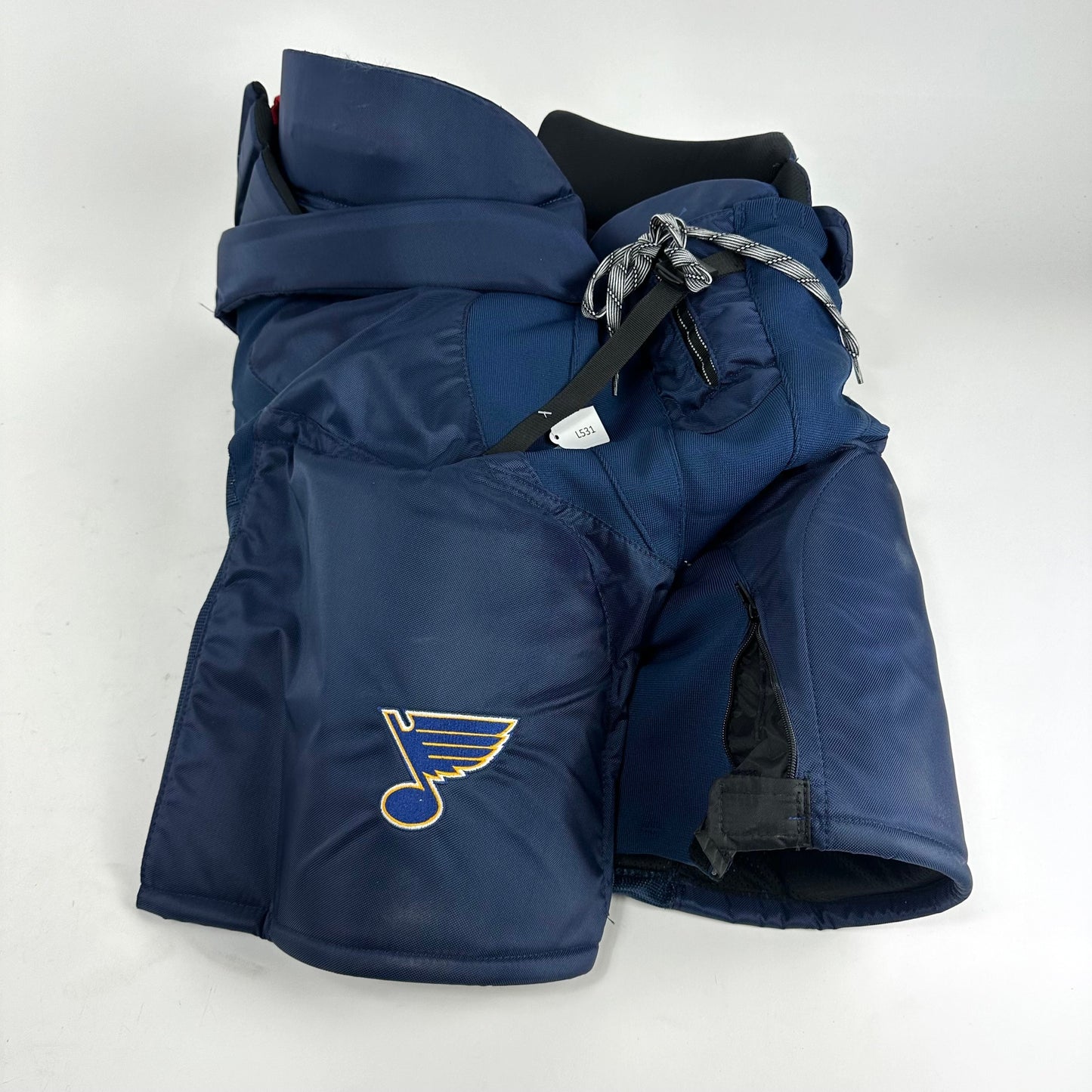 Used Navy Bauer Vapor Pro Pants | XL | STL Blues | L531