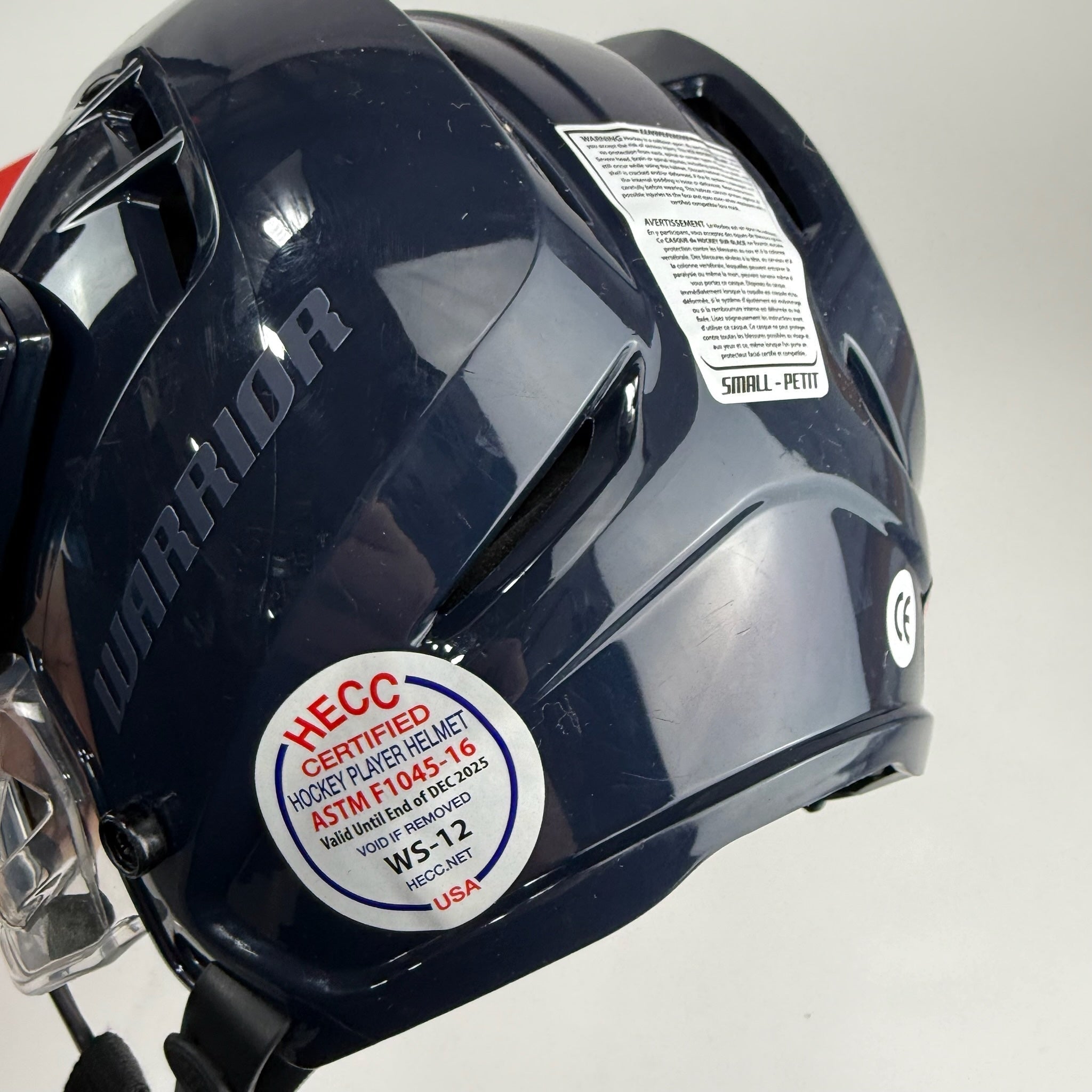 New Navy Warrior Covert PX2 Helmet | Senior Small - Top Flight Hockey