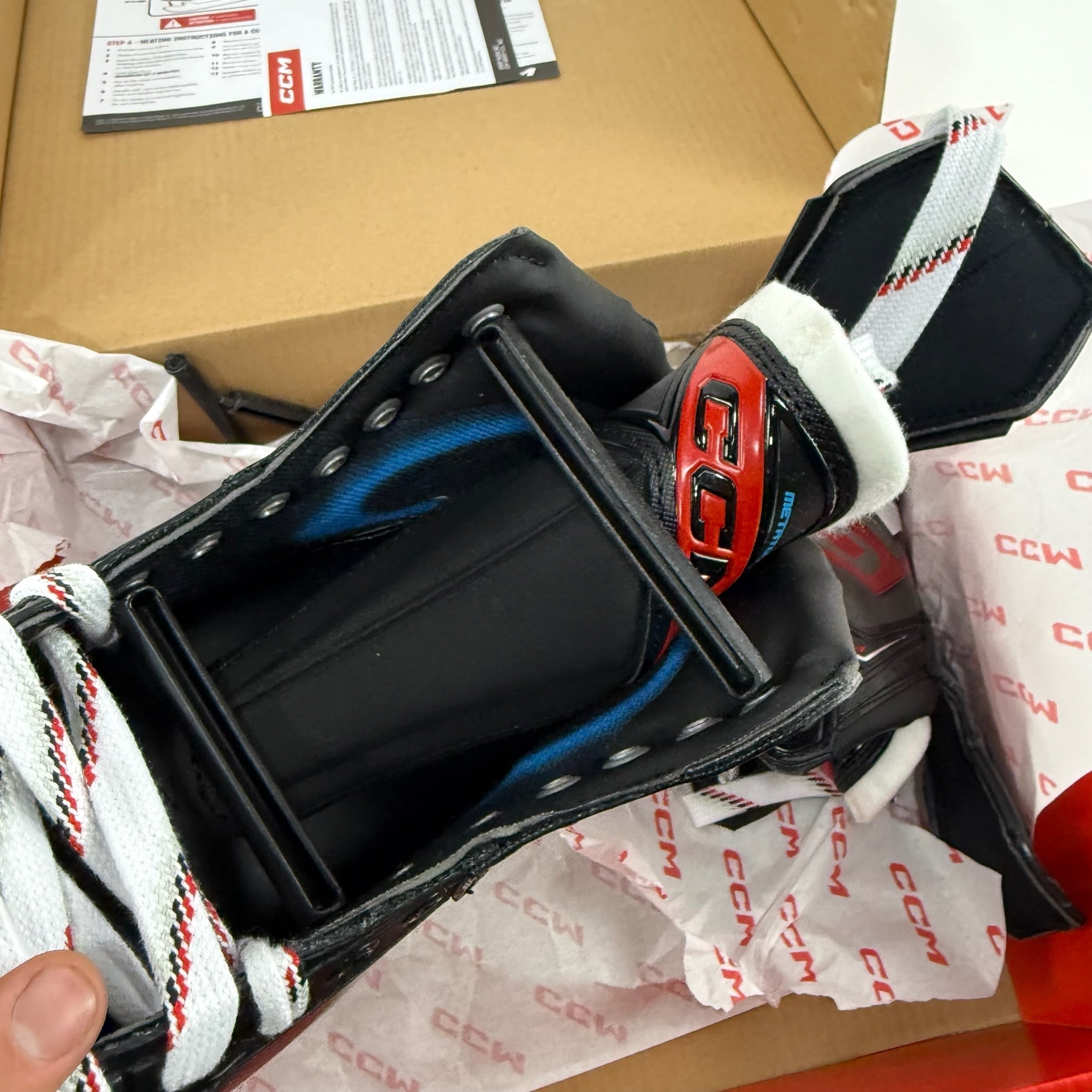 New CCM Jetspeed FT680 Skates | 7.5 Wide - Top Flight Hockey