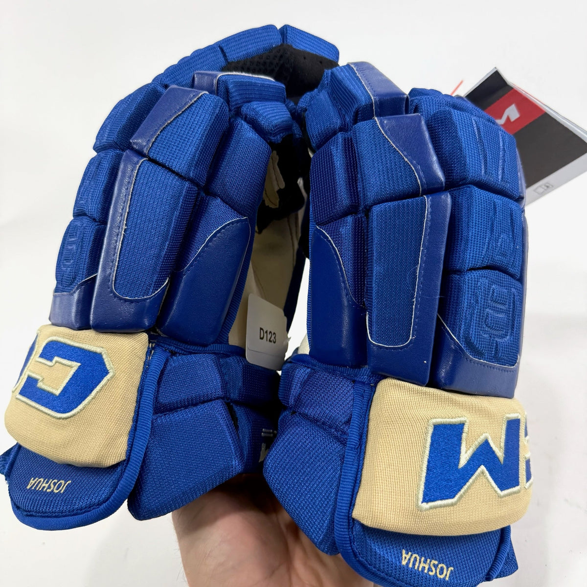 New STL Blues Heritage CCM HGCL Pro Gloves | 15" | Joshua | D123 - Top Flight Hockey