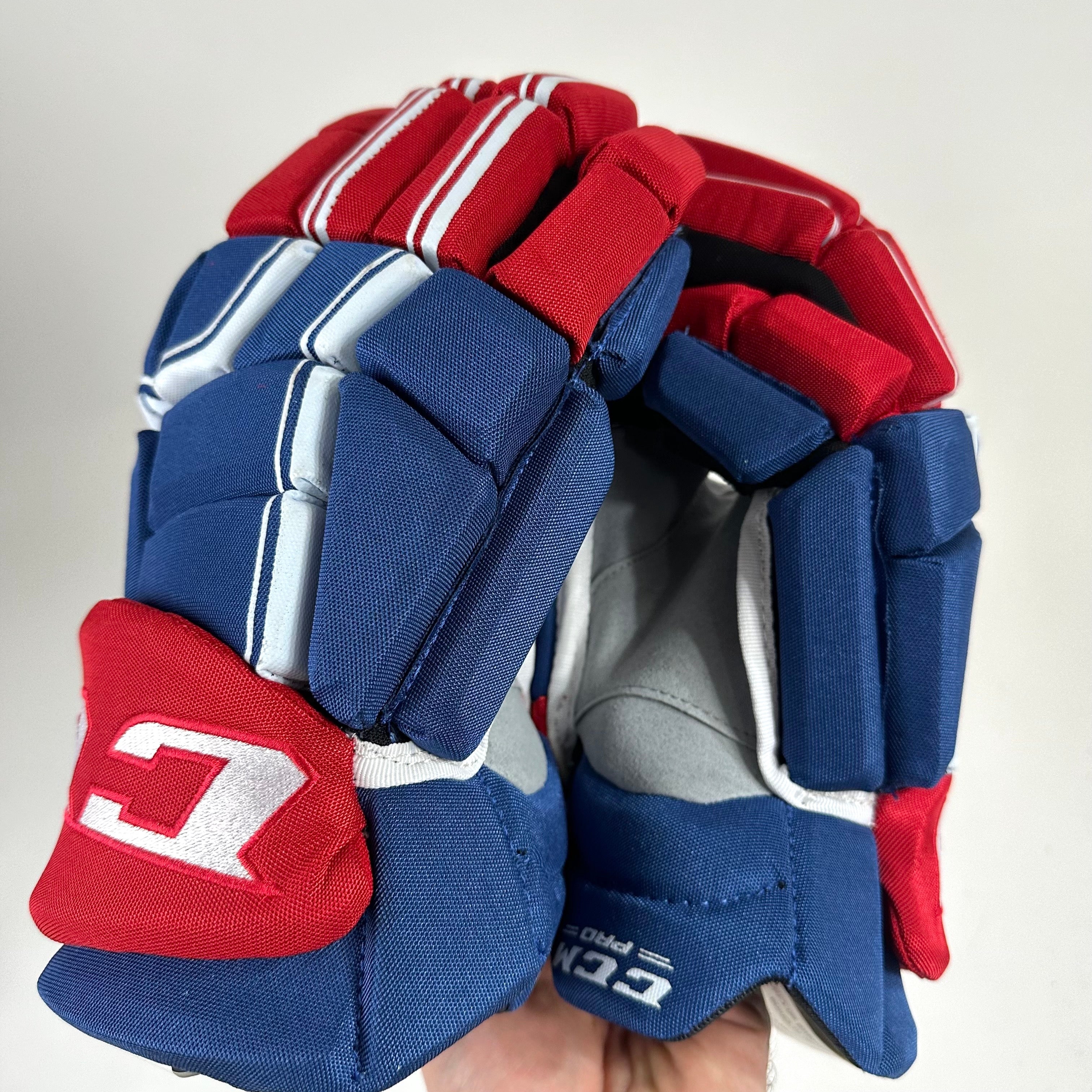 Brand New CCM HGQLXP Montreal Canadiens Gloves 15"