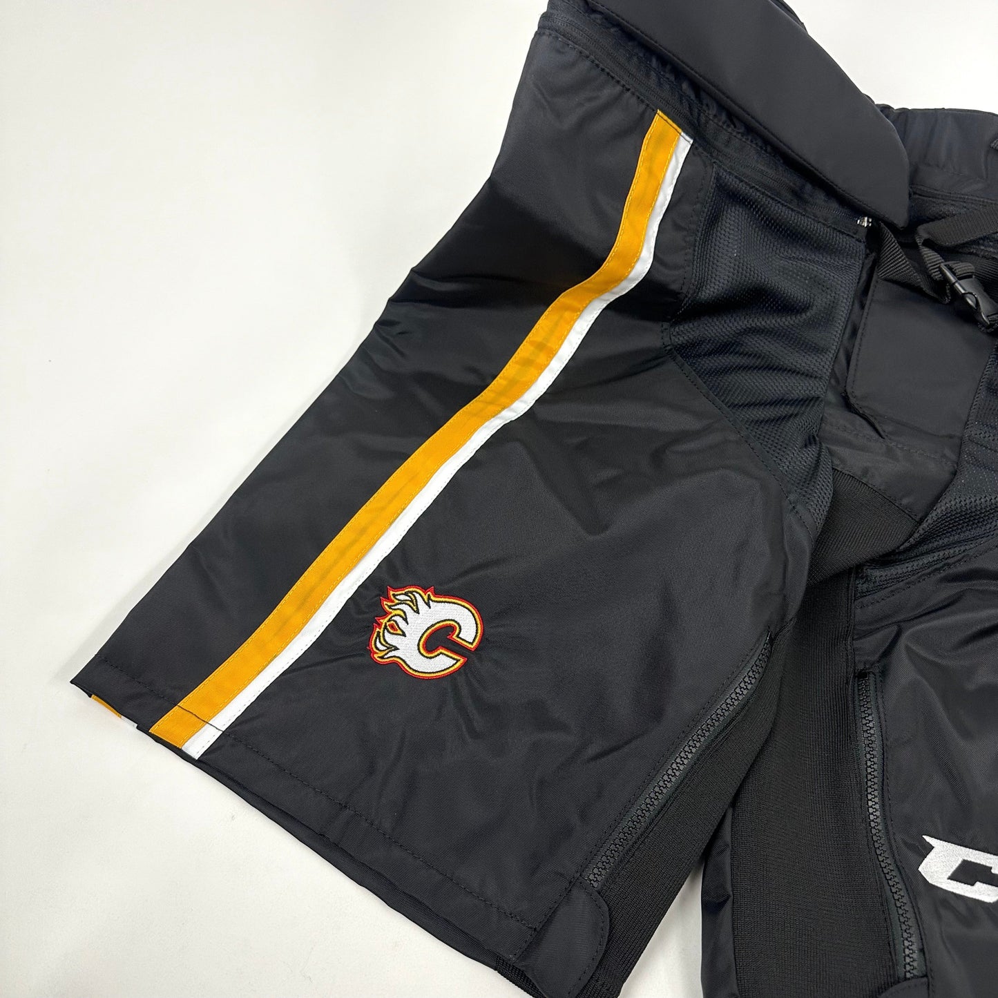 Brand New Black Calgary Flames Third CCM PPPTK Shell - Multiple Sizes Available - Top Flight Hockey