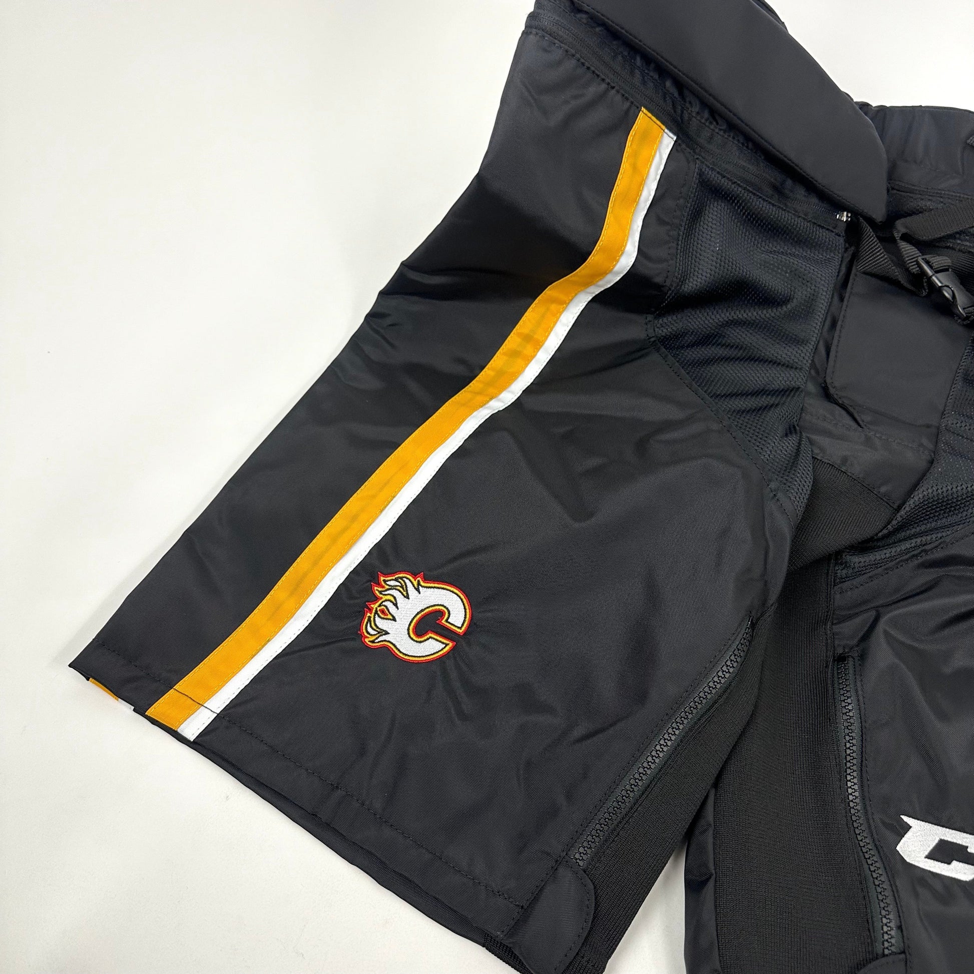 Brand New Black Calgary Flames Third CCM PPPTK Shell - Multiple Sizes Available - Top Flight Hockey