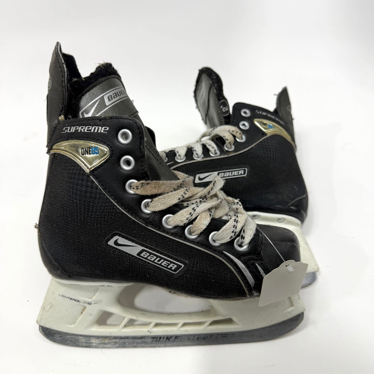 Used Nike Bauer One05 Skates | Size 2 Regular | AB214 - Top Flight Hockey