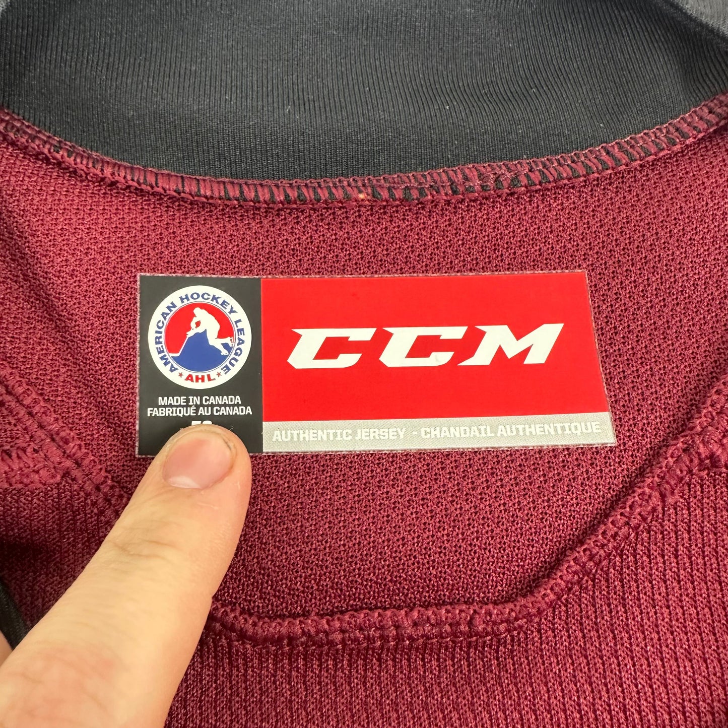 Brand New Authentic Chicago Wolves AHL Quicklite Game Jersey - MIC Made in Canada - Top Flight Hockey