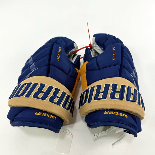 New STL Blues Winter Classic Alpha DX Pro Gloves | 14" | Weber | D117