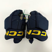 Used Navy STL Blues CCM HGTKPP Gloves | 13" | McGing | D99