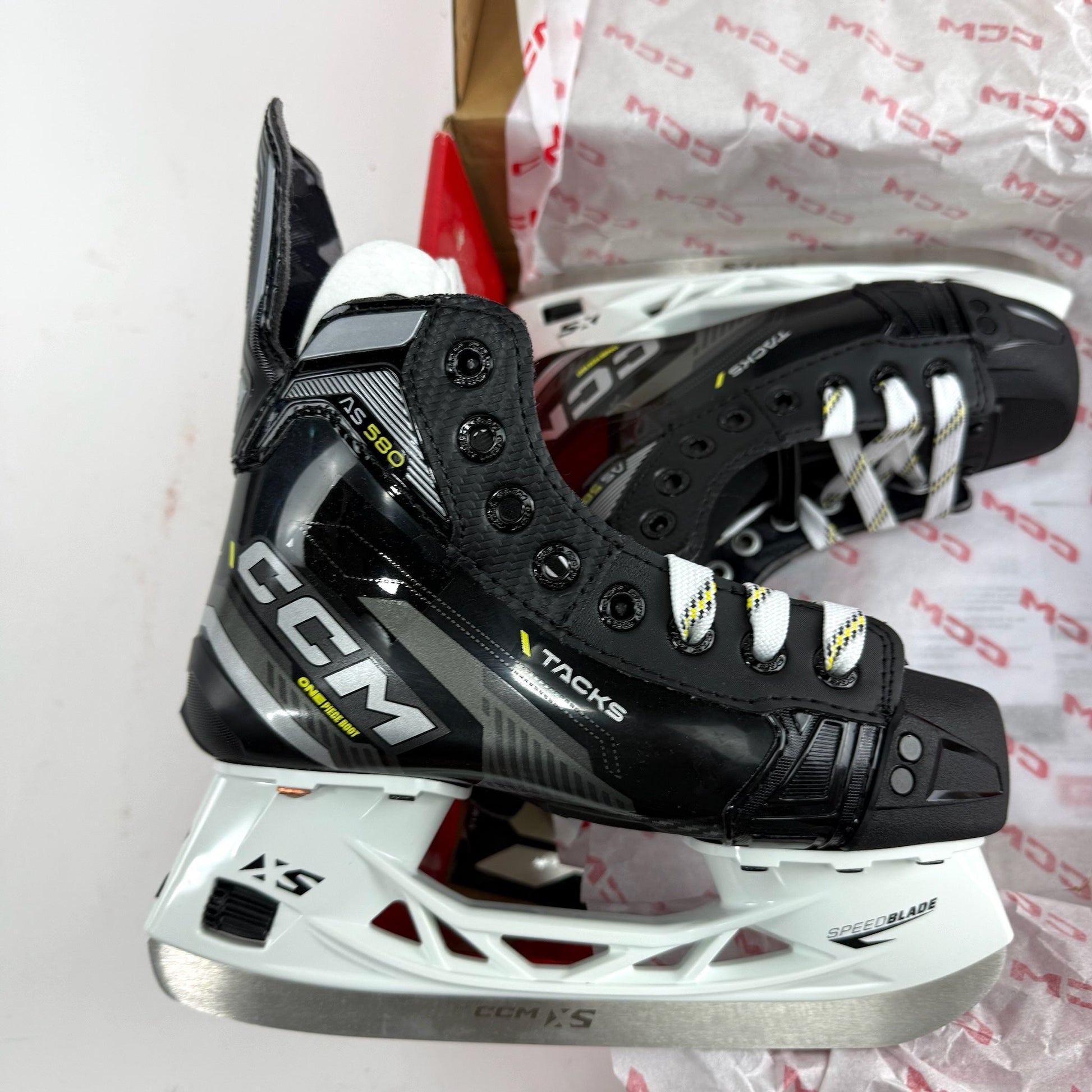 New CCM Tacks AS580 Skates | Jr 13-1 R | J718 - Top Flight Hockey