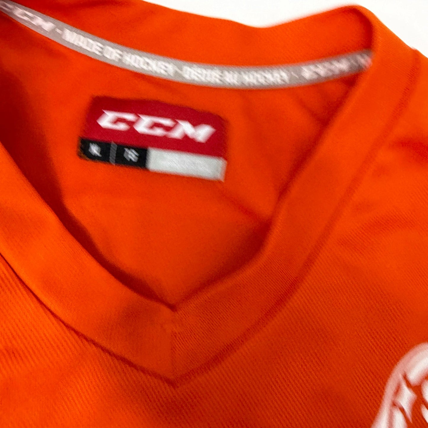 Used Orange CCM USPHL Practice Jersey | Senior XL | AB503