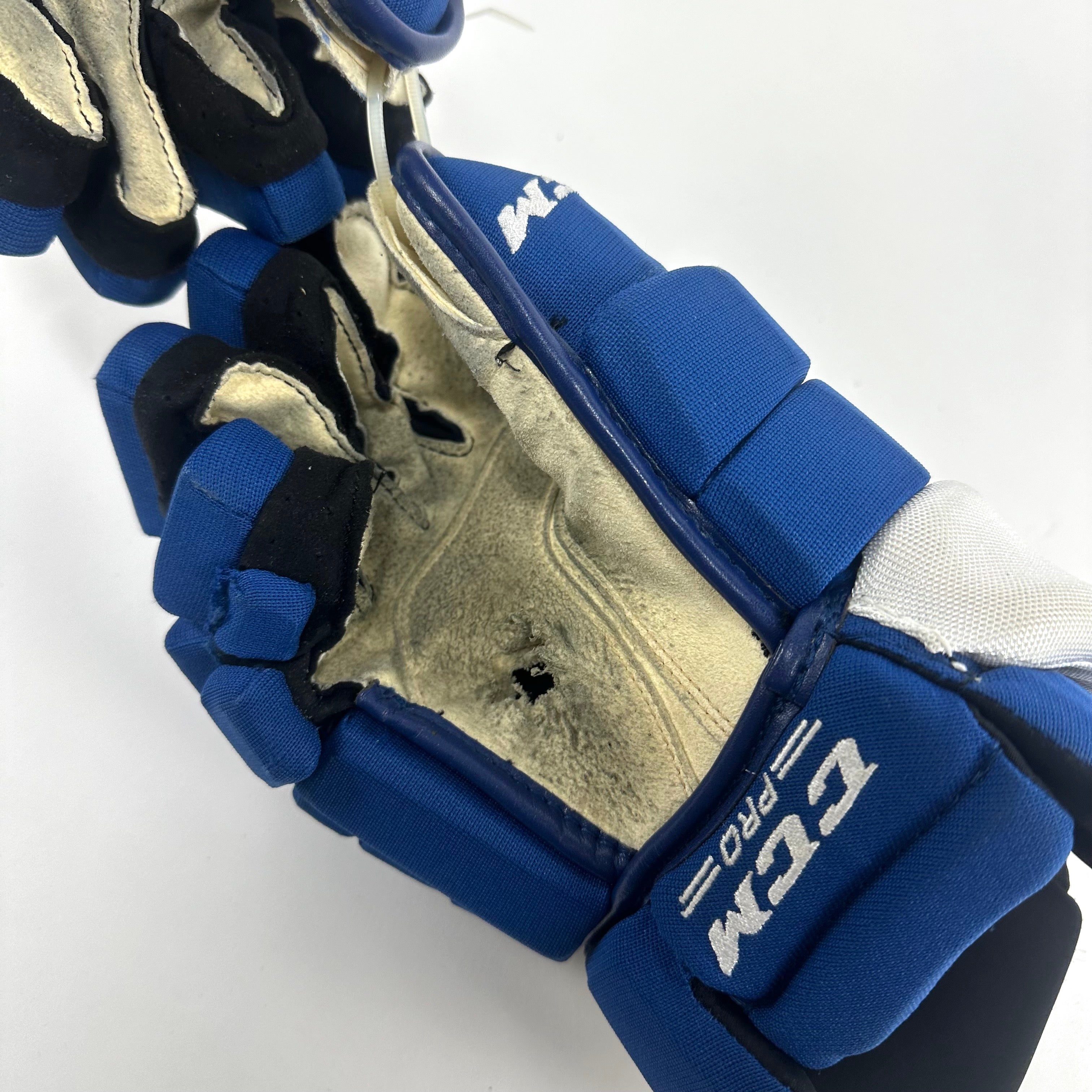 Used Royal CCM HGTK Gloves | 14" | Tampa Bay | Groulx | TBL373