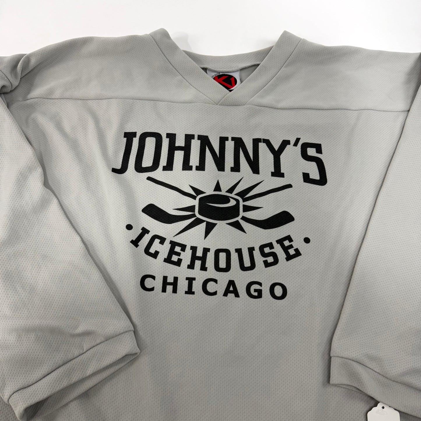 Used Grey Johnny's Icehouse K1 Jersey | Senior XL | J103