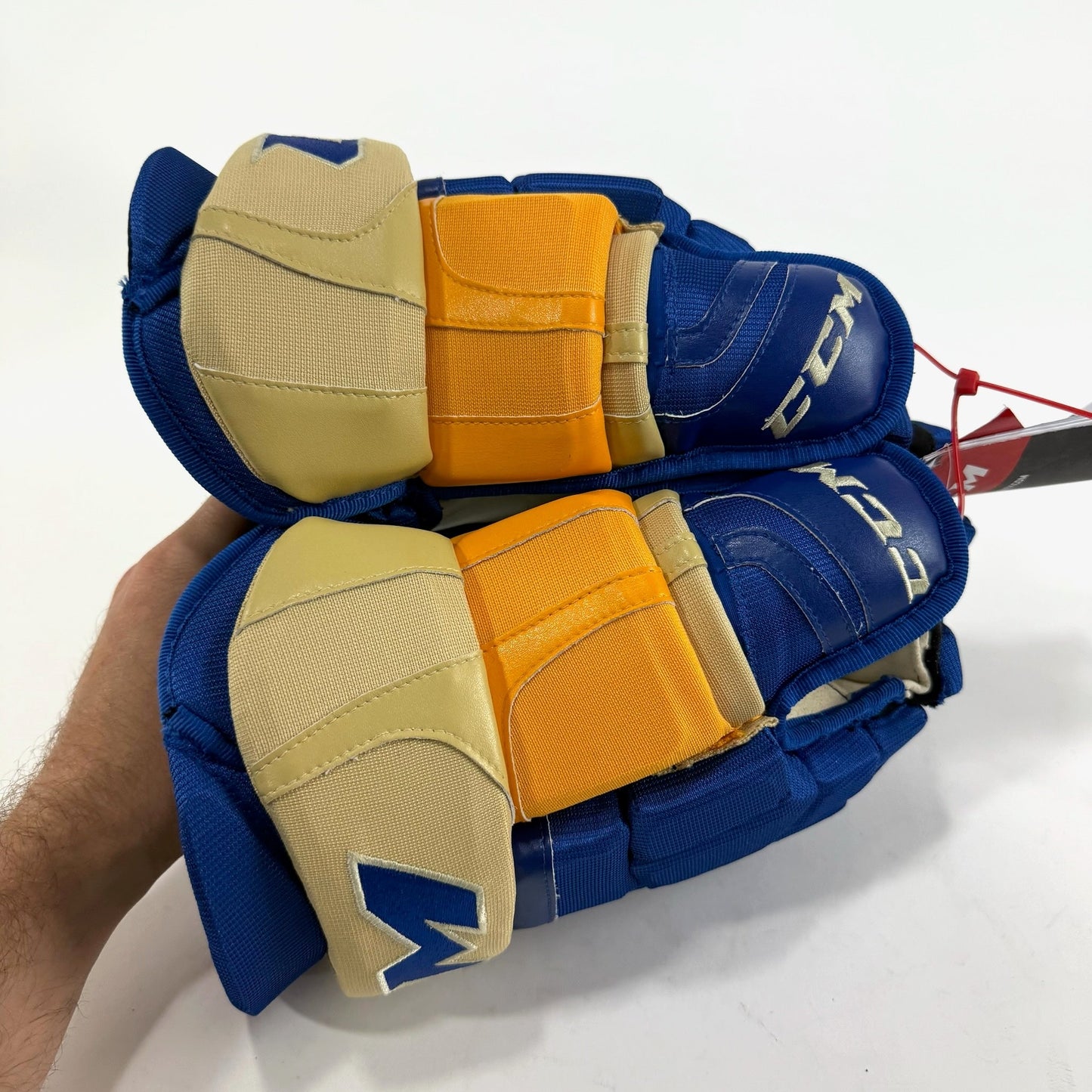 New STL Blues Heritage CCM HGCL Pro Gloves | 15" | D153 - Top Flight Hockey
