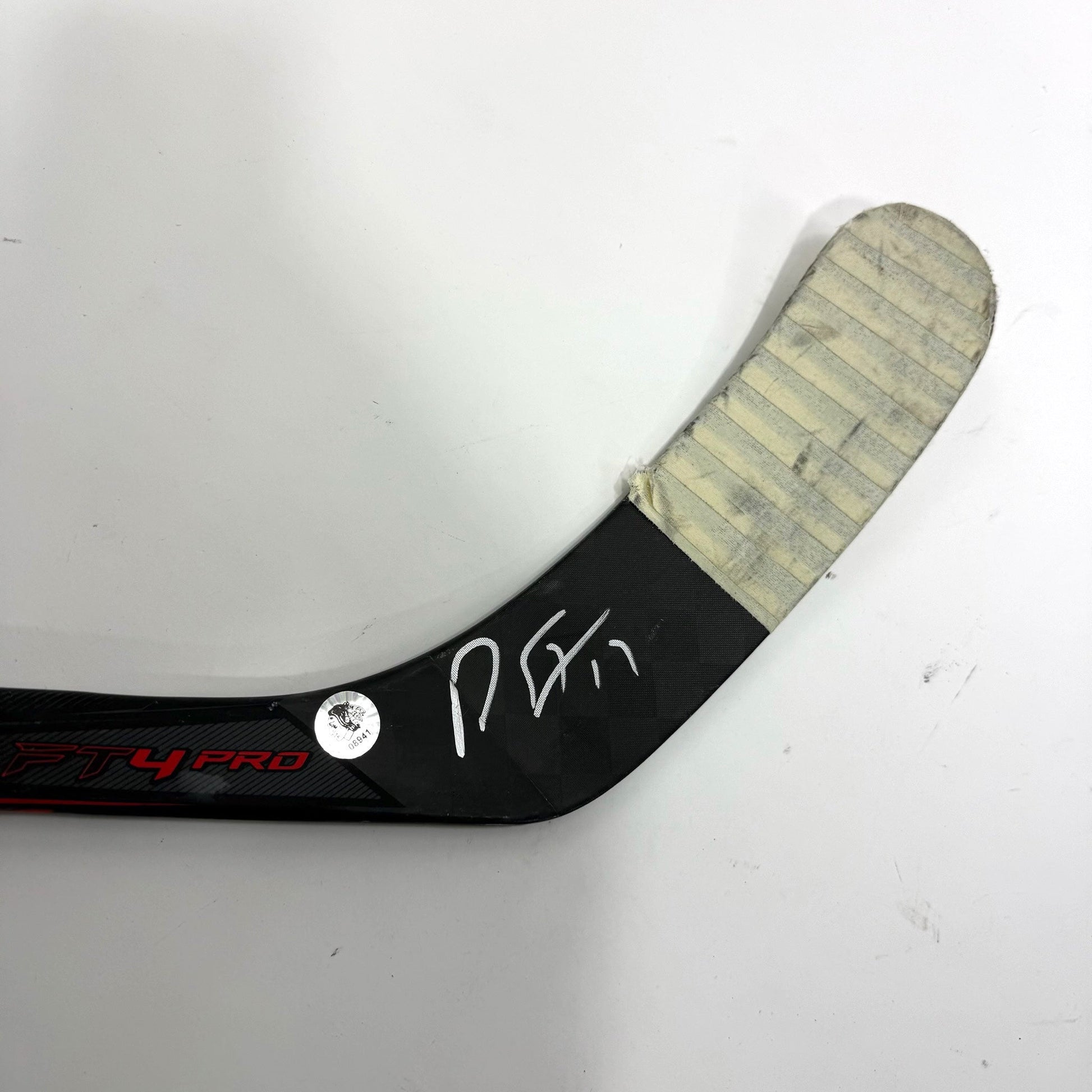 Game Used and Autographed Left CCM Jetspeed FT4 Pro | 85 Flex P92M Curve Grip | Dylan Strome | BH206 - Top Flight Hockey