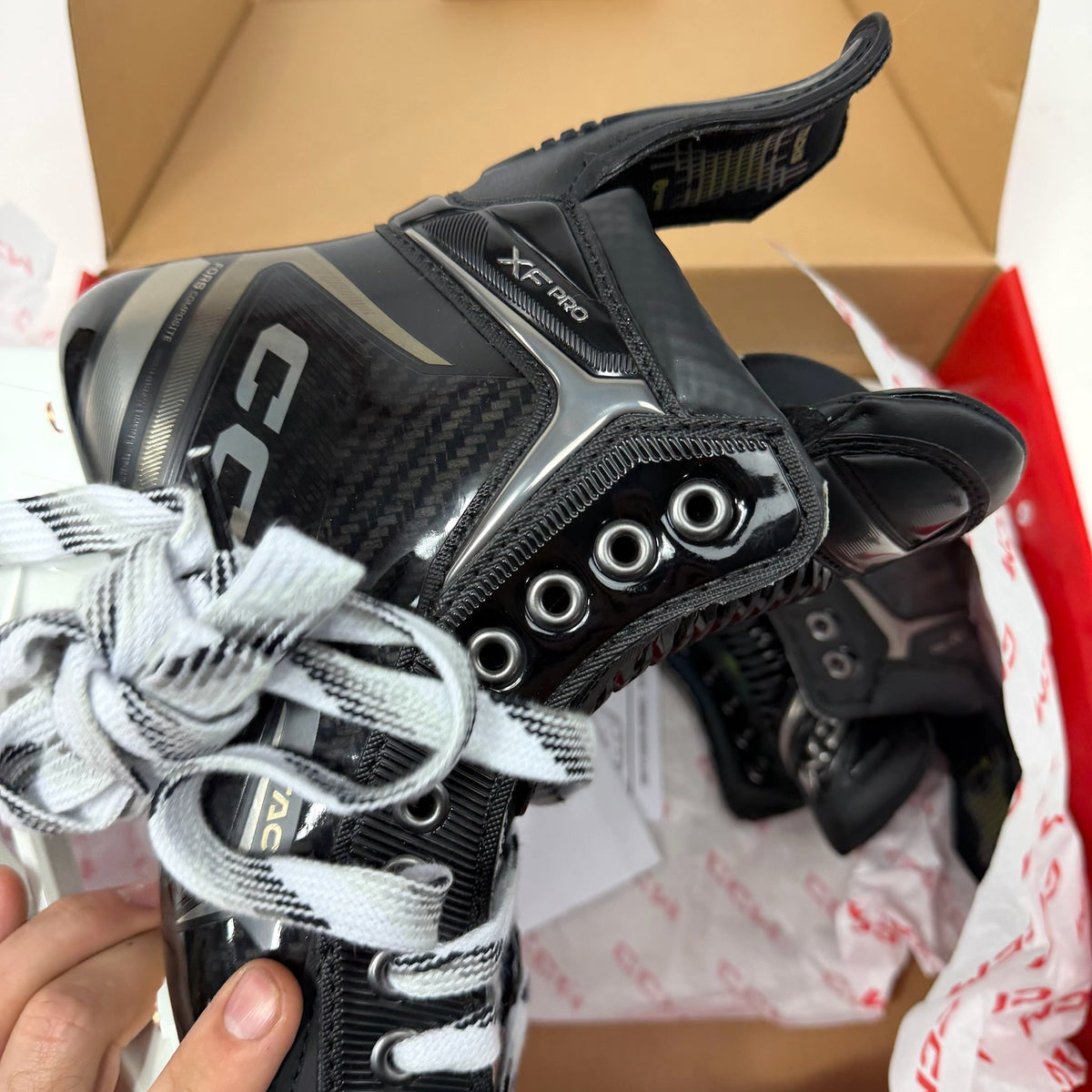 Brand New Retail CCM Tacks XF Pro Skates - Size 6 - Regular (No steel) - Top Flight Hockey