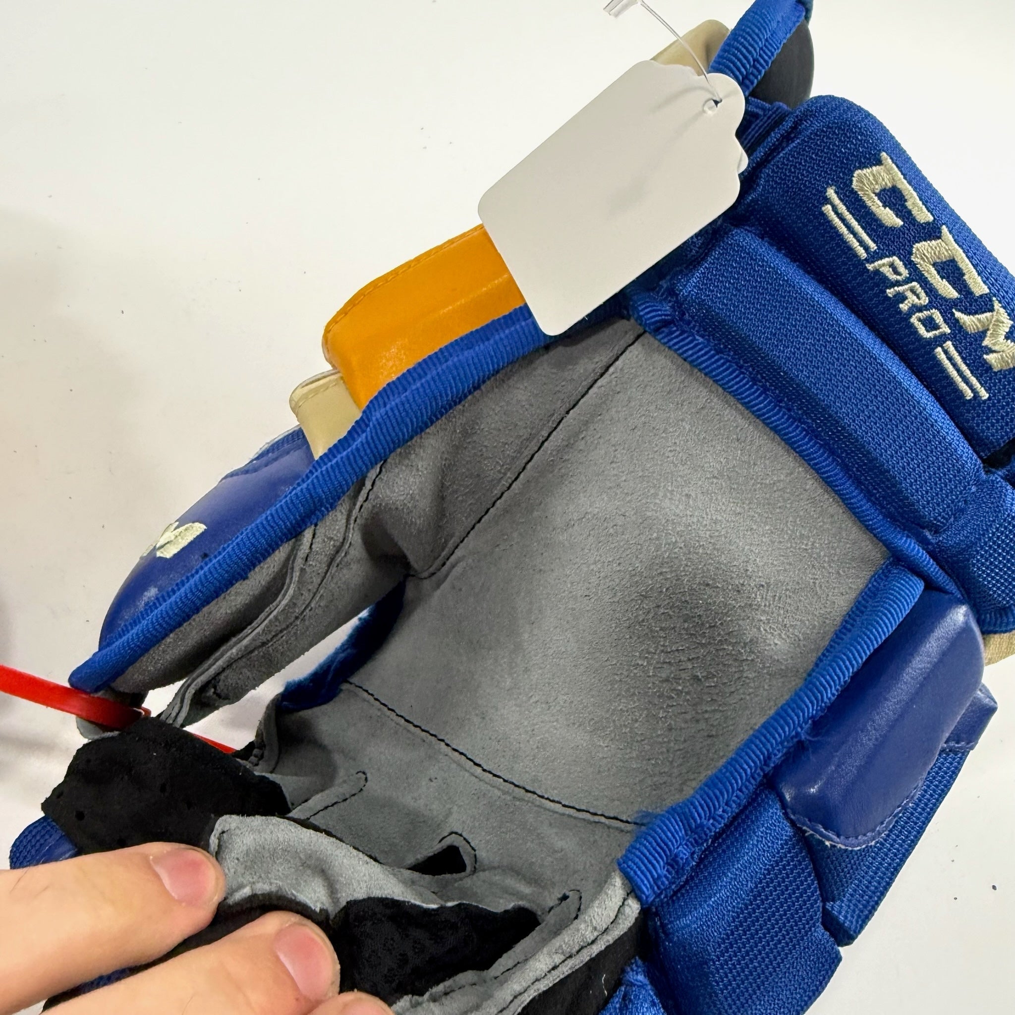 Used Once STL Blues Heritage CCM HGCL Pro Gloves | 14" | D171