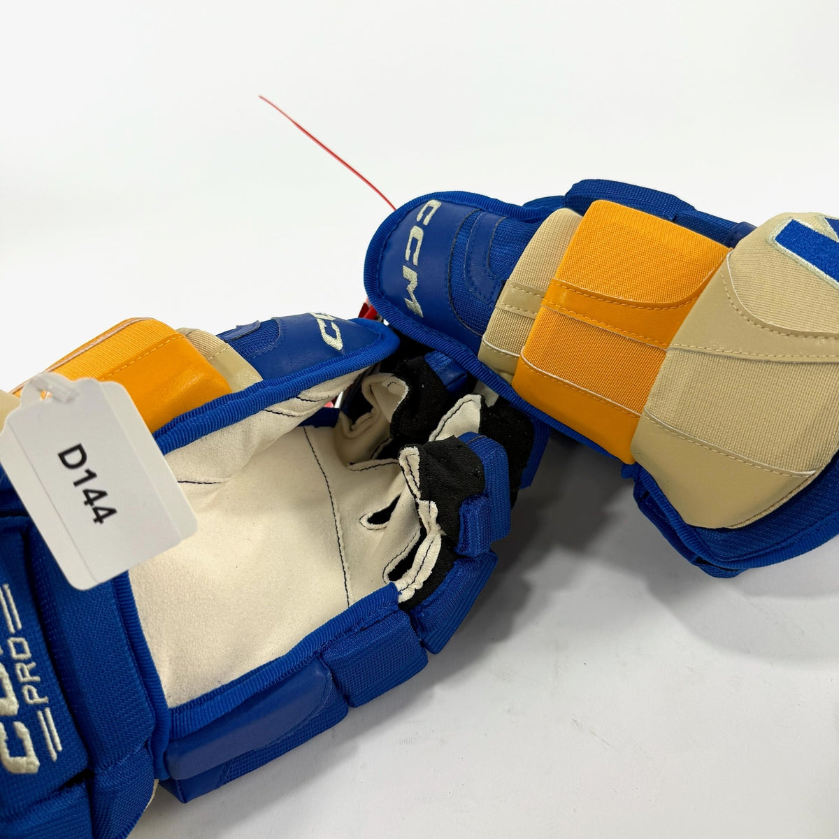 New STL Blues Heritage CCM HGCL Pro Gloves | 14" | Perunovic | D144 - Top Flight Hockey