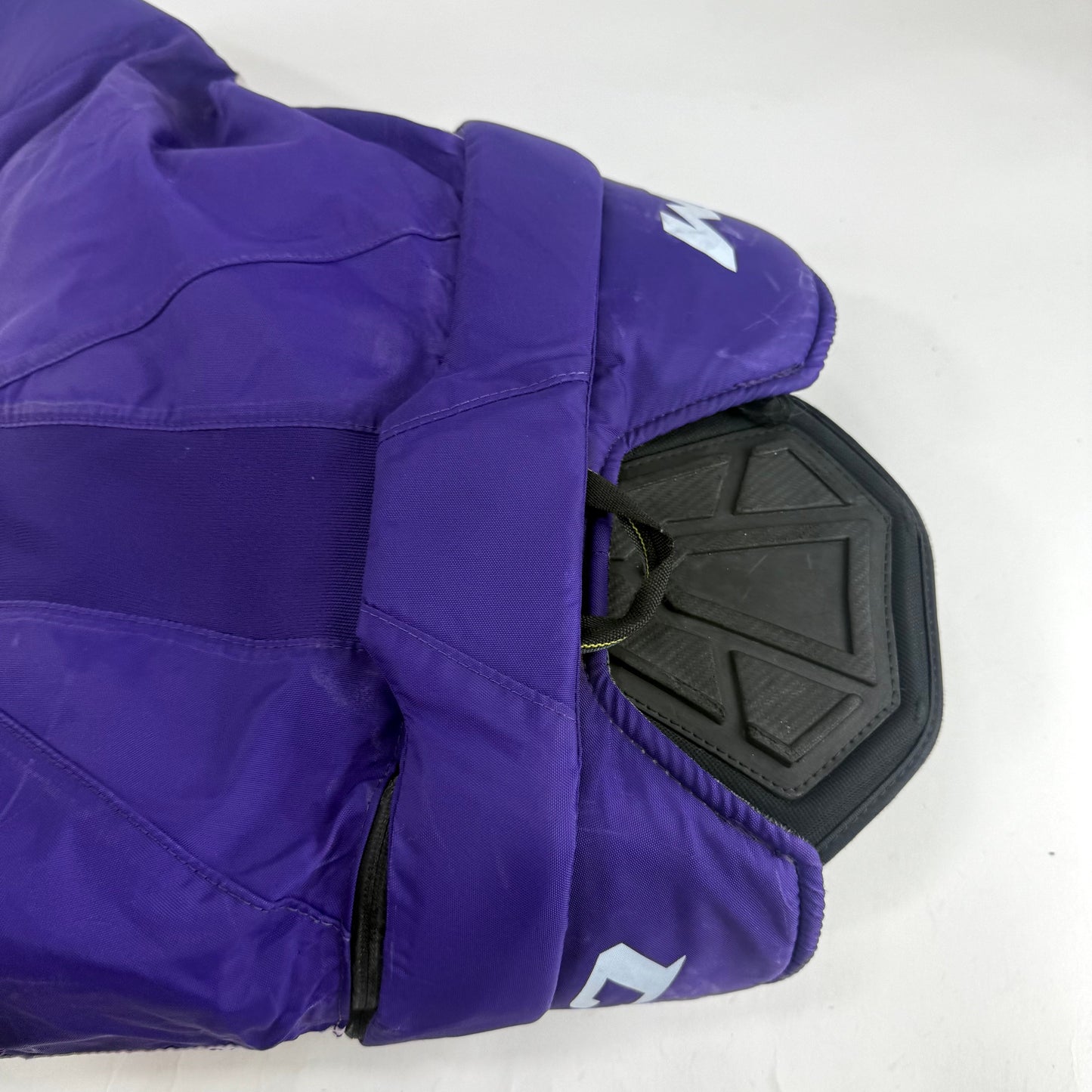 Used Purple/Yellow CCM Tacks 65C Pants | Large | E530
