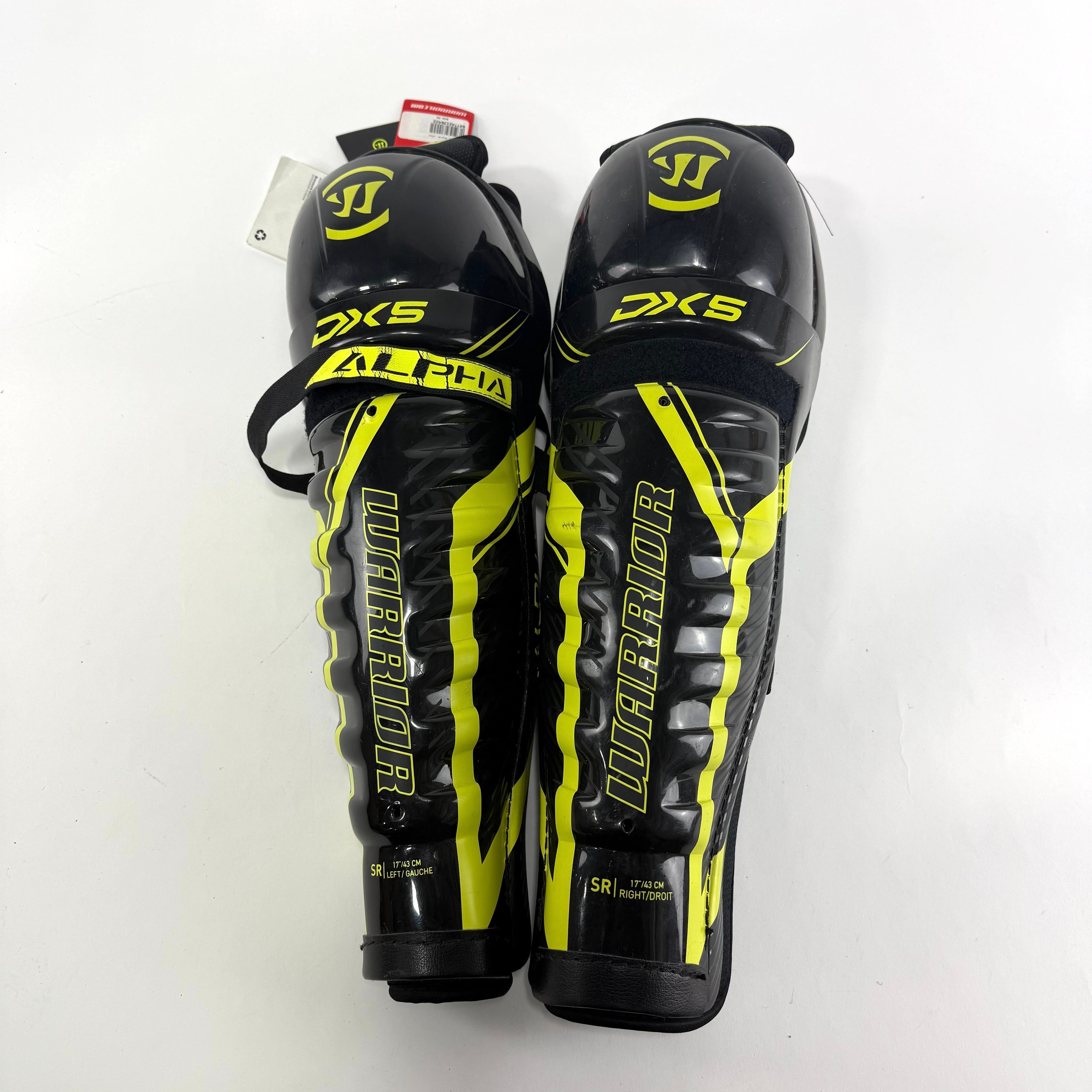 New Warrior Alpha DX5 Shin Guards | 17" | K264 - Top Flight Hockey