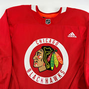 PHARAND #64 - Red Chicago Blackhawks Practice Jersey - Adidas MIC Size 56 - Top Flight Hockey