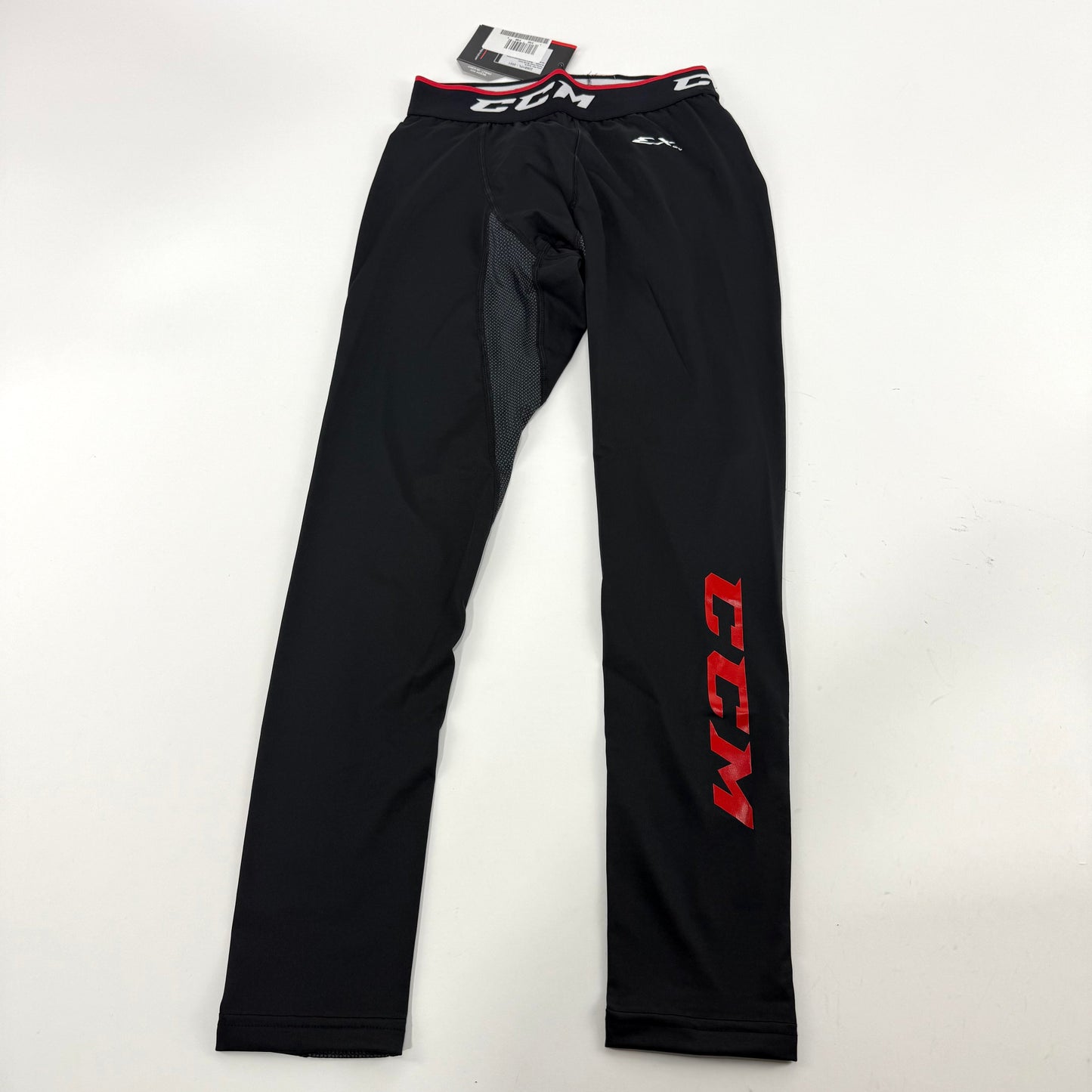 New Black CCM Body Fit Pant | Youth M | #191520519964 - Top Flight Hockey