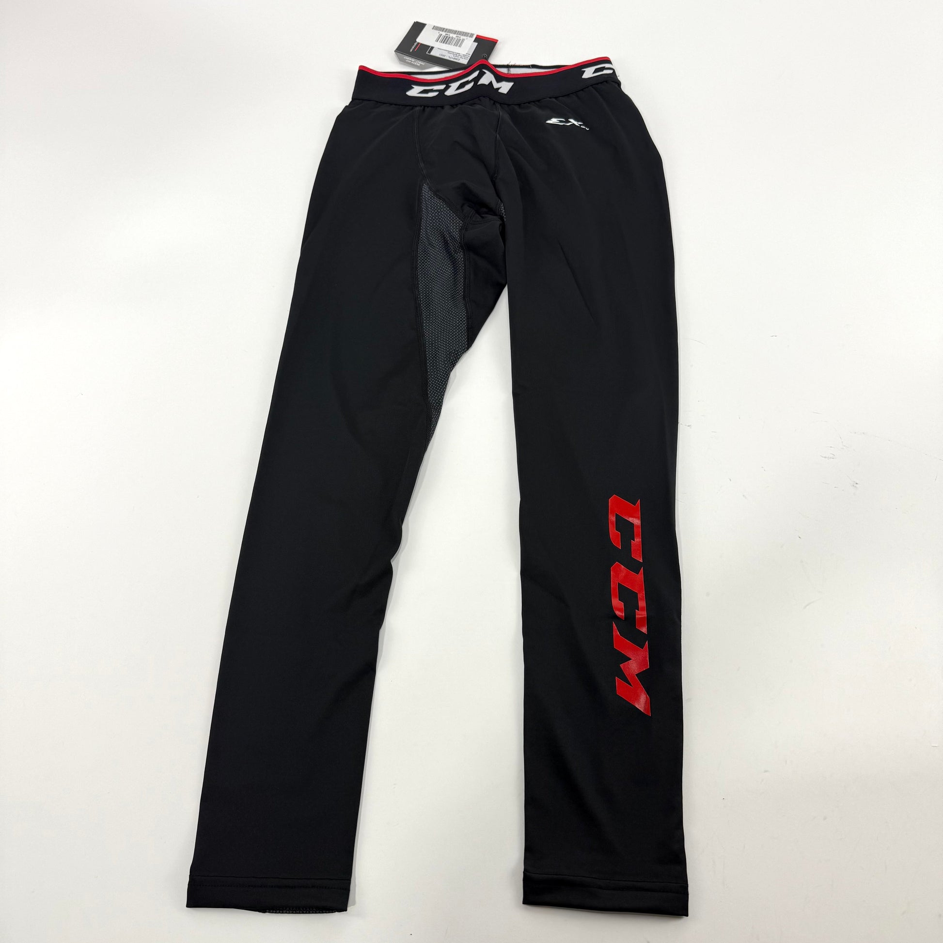 New Black CCM Body Fit Pant | Youth M | #191520519964 - Top Flight Hockey