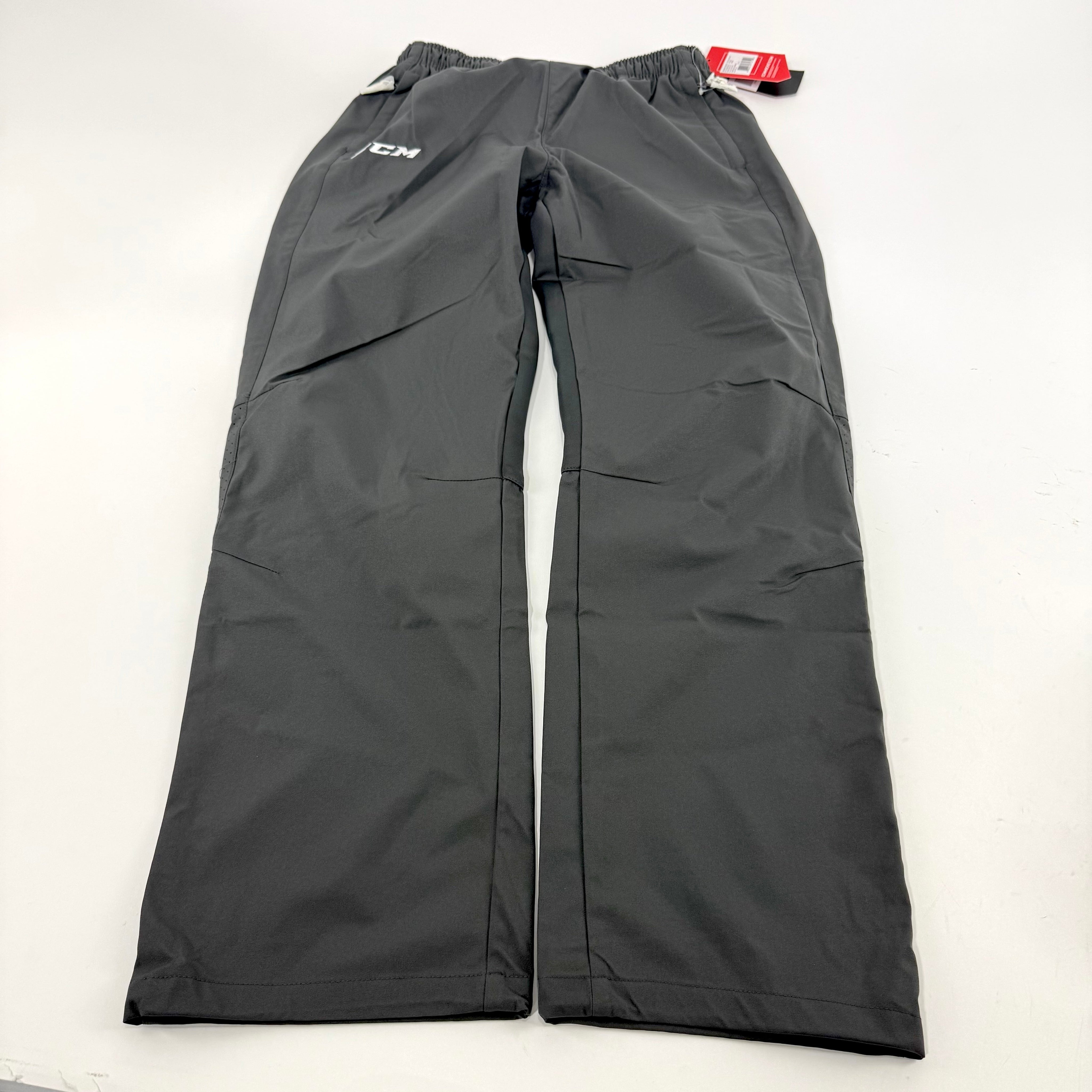 New Charcoal CCM Youth Hockey Warm Up Pants | Youth XL | #888600716190 - Top Flight Hockey