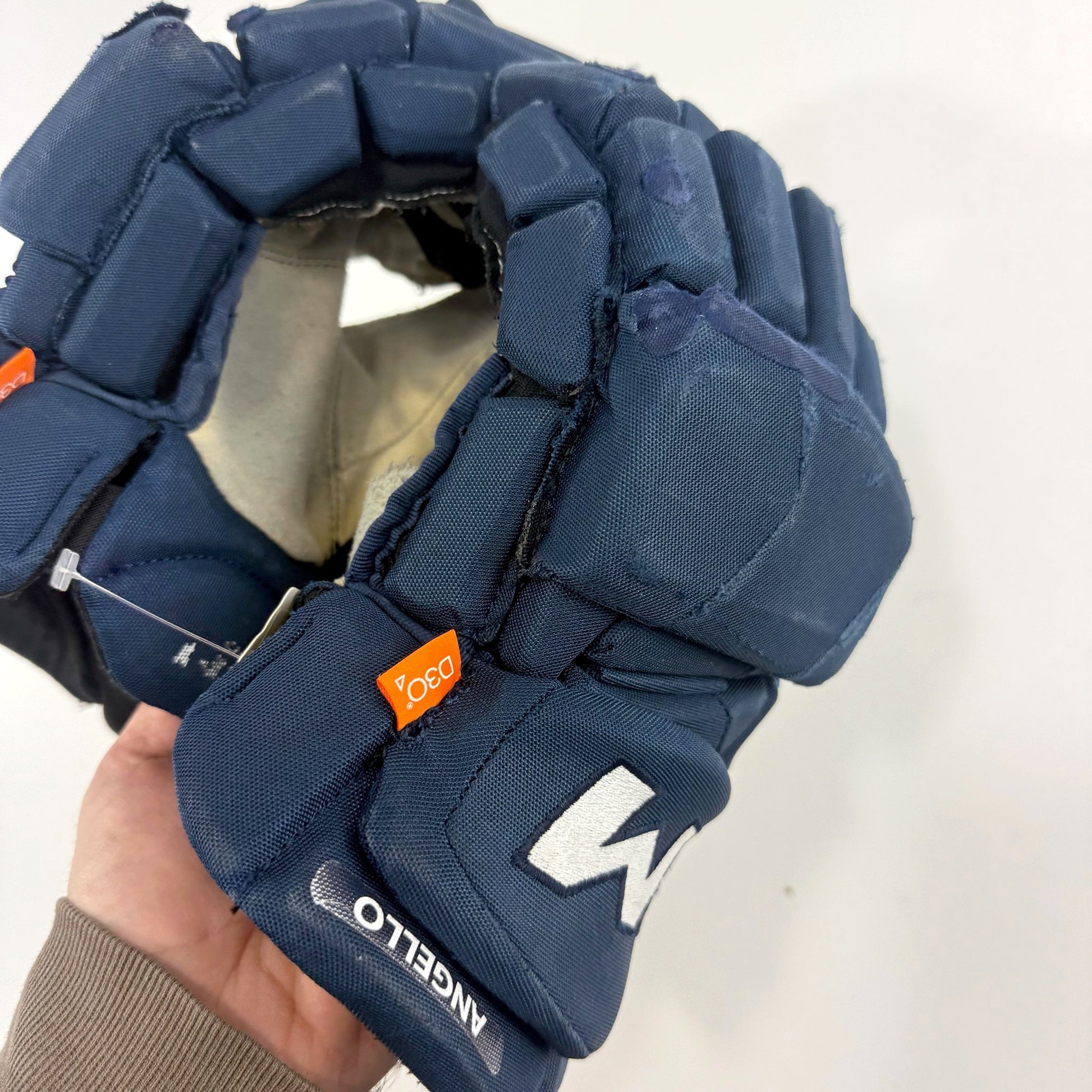 Used Navy CCM Jetspeed Pro Gloves | 14" | D360 - Top Flight Hockey